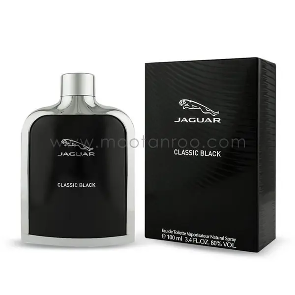 ادو تویلت مردانه جگوار مدل Classic Black حجم 100 میلی لیتر