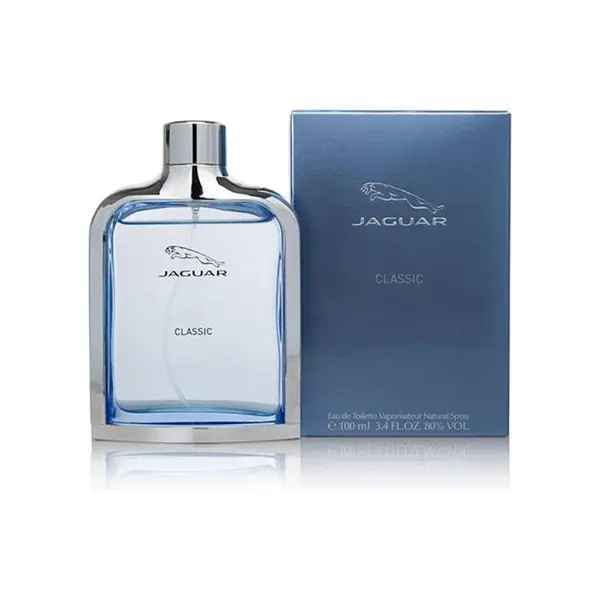 ادو تویلت مردانه جگوار مدل Classic Black حجم 100 میلی لیتر