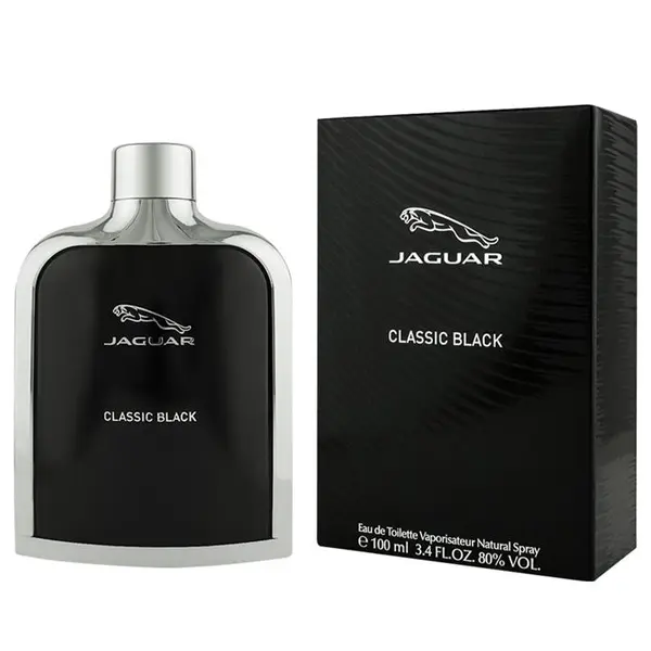 ادو تویلت مردانه جگوار مدل Classic Black حجم 100 میلی لیتر