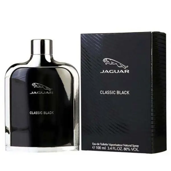ادو تویلت مردانه جگوار مدل Classic Black حجم 100 میلی لیتر
