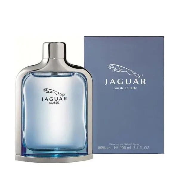 ادو تویلت مردانه جگوار مدل Classic Blue حجم 100 میلی لیتر