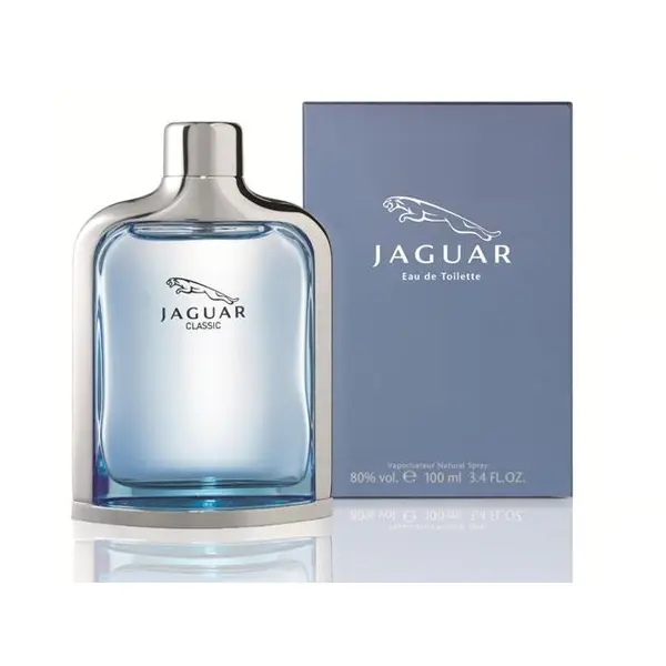 ادو تویلت مردانه جگوار مدل Classic Blue حجم 100 میلی لیتر