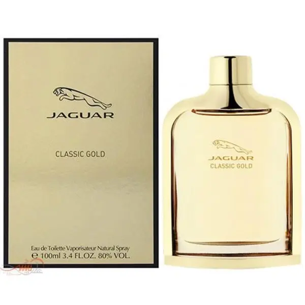 ادو تویلت مردانه جگوار مدل Classic Gold حجم 100 میلی لیتر