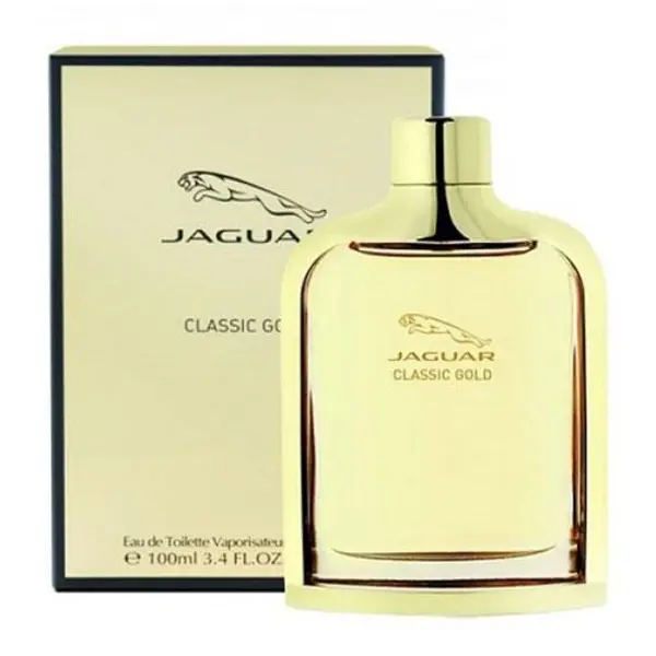 ادو تویلت مردانه جگوار مدل Classic Gold حجم 100 میلی لیتر
