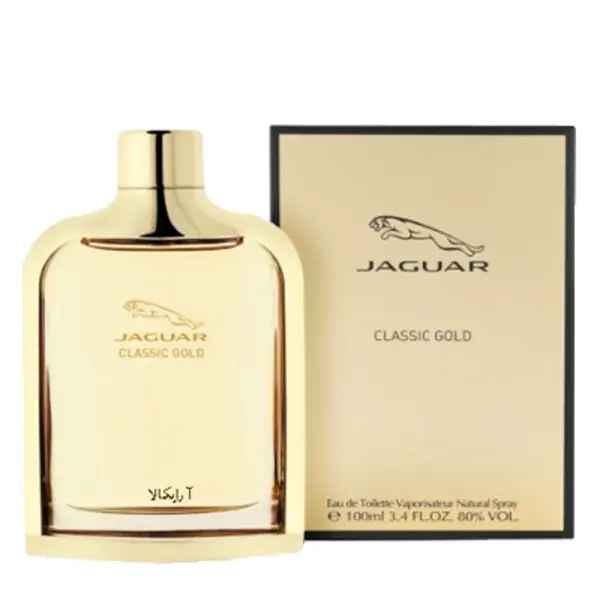 ادو تویلت مردانه جگوار مدل Classic Gold حجم 100 میلی لیتر