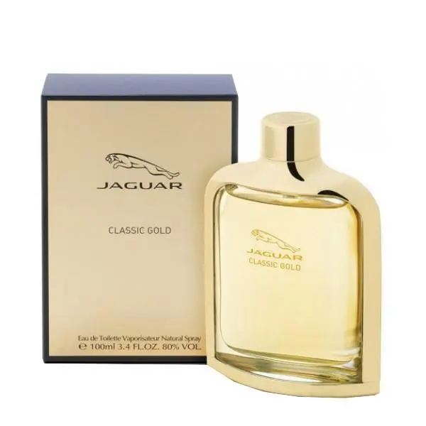 ادو تویلت مردانه جگوار مدل Classic Gold حجم 100 میلی لیتر