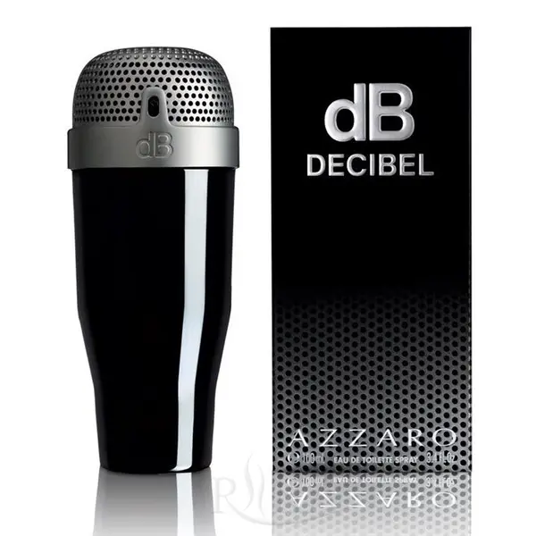 ادو تویلت مردانه آزارو مدل Decibel حجم 100 میلی لیتر