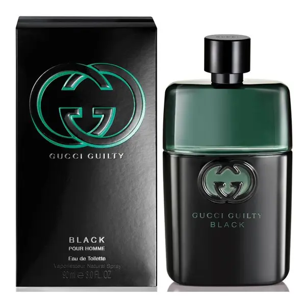 ادو تویلت مردانه گوچی مدل Guilty Black Pour Homme حجم 90 میلی لیتر