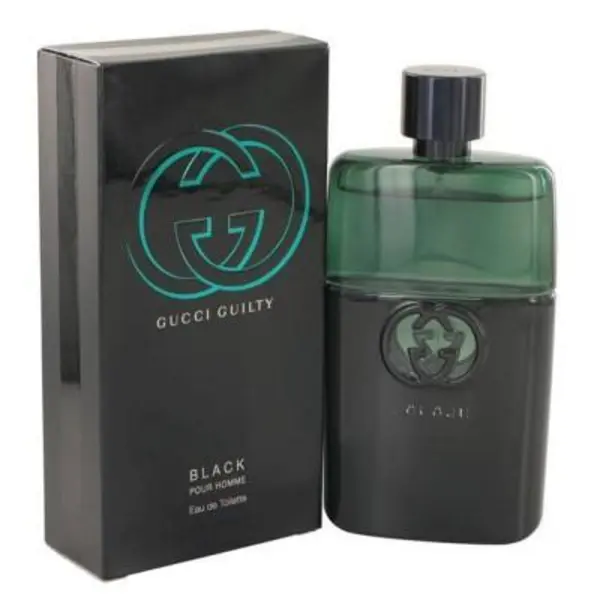 ادو تویلت مردانه گوچی مدل Guilty Black Pour Homme حجم 90 میلی لیتر
