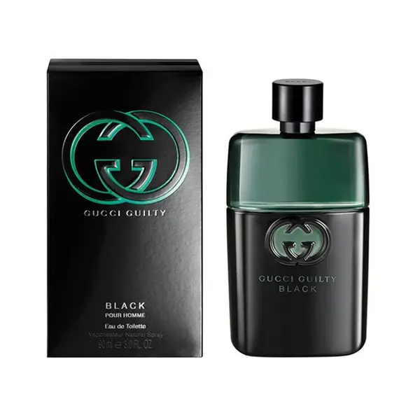ادو تویلت مردانه گوچی مدل Guilty Black Pour Homme حجم 90 میلی لیتر
