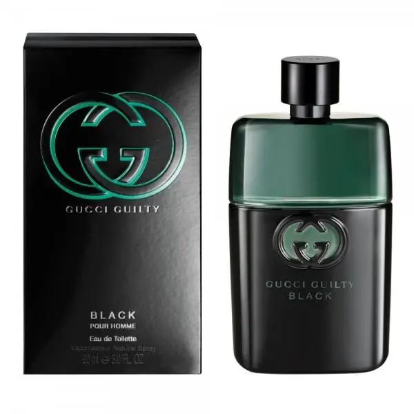 ادو تویلت مردانه گوچی مدل Guilty Black Pour Homme حجم 90 میلی لیتر