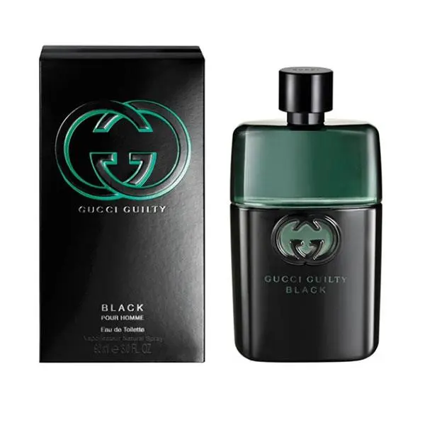 ادو تویلت مردانه گوچی مدل Guilty Black Pour Homme حجم 90 میلی لیتر