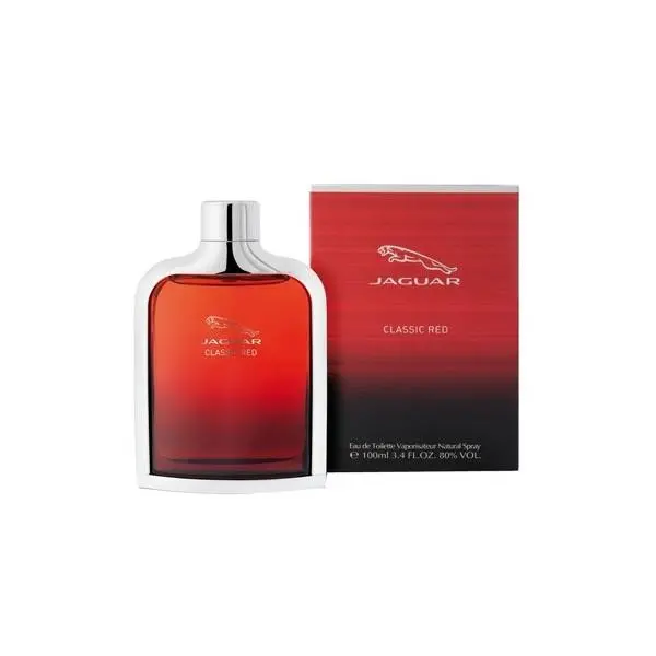 عطر ادکلن مردانه جگوار کلاسیک رد-قرمز  ادوتویلت ۱۰۰ میل Jaguar Classic Red