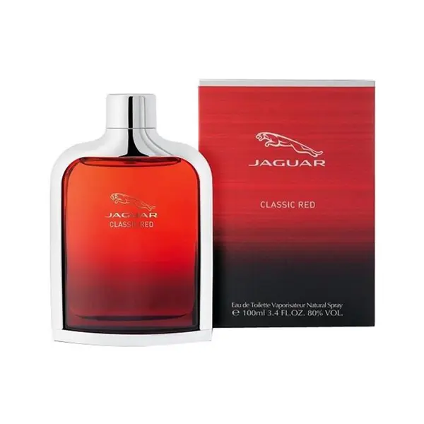 عطر ادکلن مردانه جگوار کلاسیک رد-قرمز  ادوتویلت ۱۰۰ میل Jaguar Classic Red