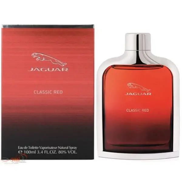 عطر ادکلن مردانه جگوار کلاسیک رد-قرمز  ادوتویلت ۱۰۰ میل Jaguar Classic Red
