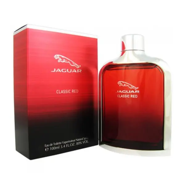 عطر ادکلن مردانه جگوار کلاسیک رد-قرمز  ادوتویلت ۱۰۰ میل Jaguar Classic Red