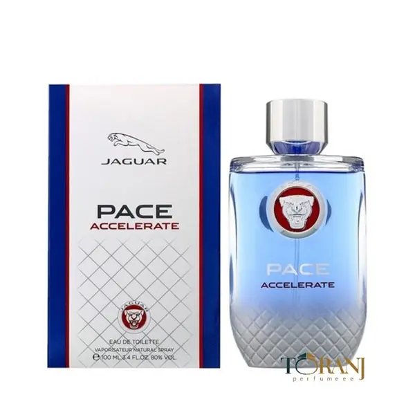 عطر ادکلن مردانه جگوار پیس اکسلرت Jaguar Pace Accelerate حجم 100 میل