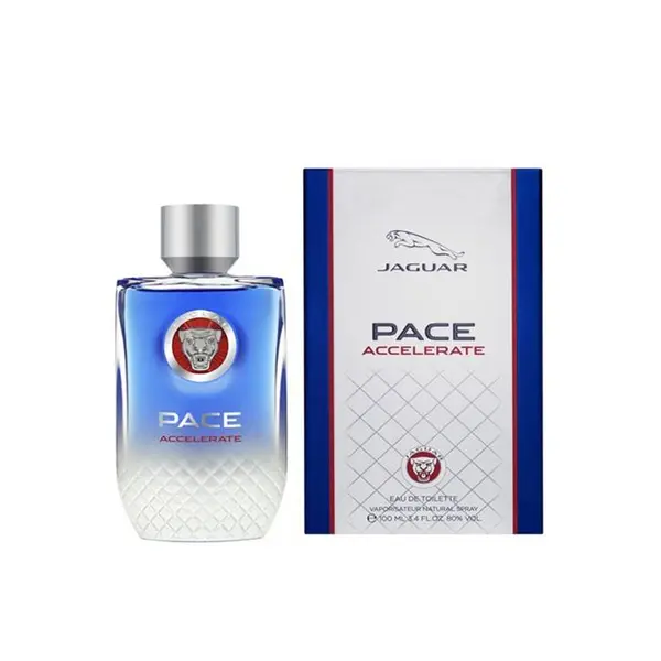 عطر ادکلن مردانه جگوار پیس اکسلرت Jaguar Pace Accelerate حجم 100 میل