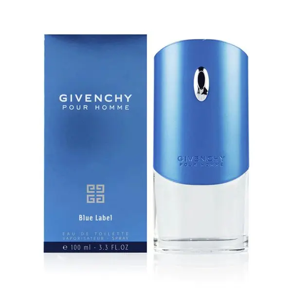 ادو تویلت مردانه ژیوانشی Pour Homme Blue Label حجم 100ml