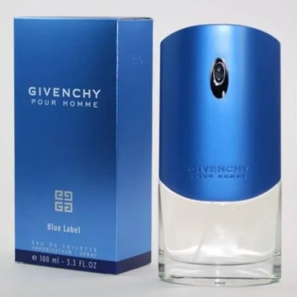 ادو تویلت مردانه ژیوانشی Pour Homme Blue Label حجم 100ml