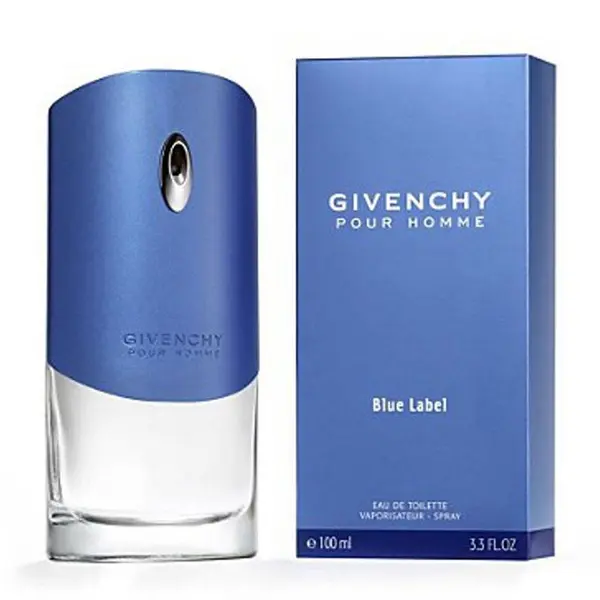 ادو تویلت مردانه ژیوانشی Pour Homme Blue Label حجم 100ml