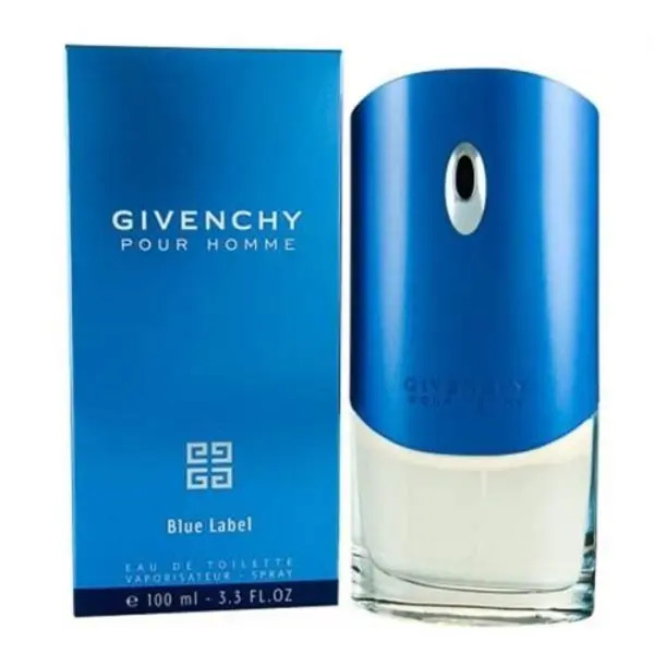 ادو تویلت مردانه ژیوانشی Pour Homme Blue Label حجم 100ml