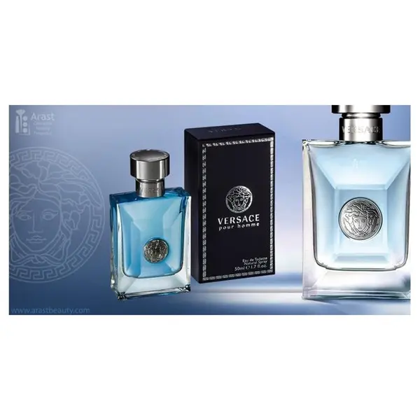ادو تویلت مردانه Versace Pour Homme حجم 100ml