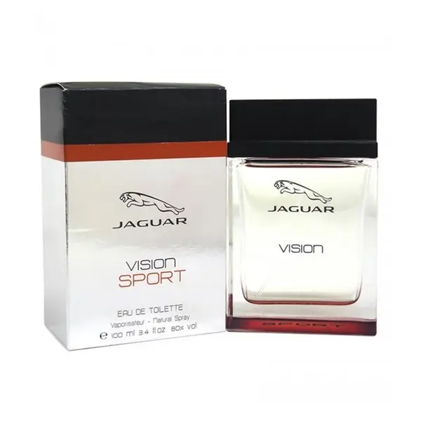 ادو تویلت مردانه جگوار مدل Vision Sport حجم 100 میلی لیتر