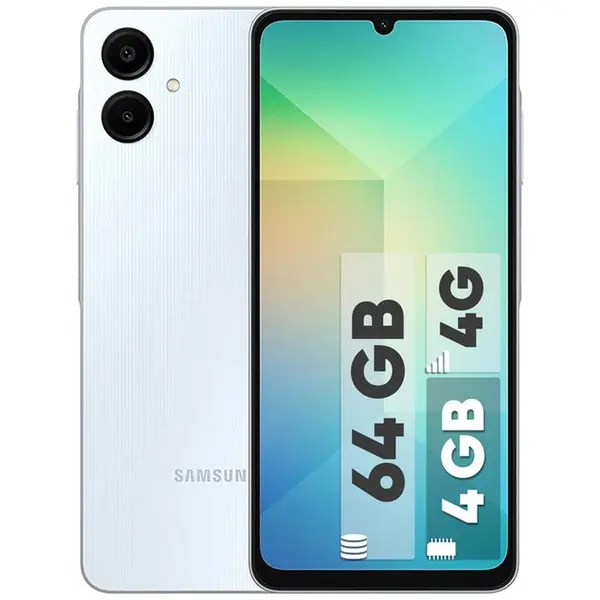 گوشی موبایل سامسونگ مدل گلکسی A06 حافظه 4/64 گیگابایت