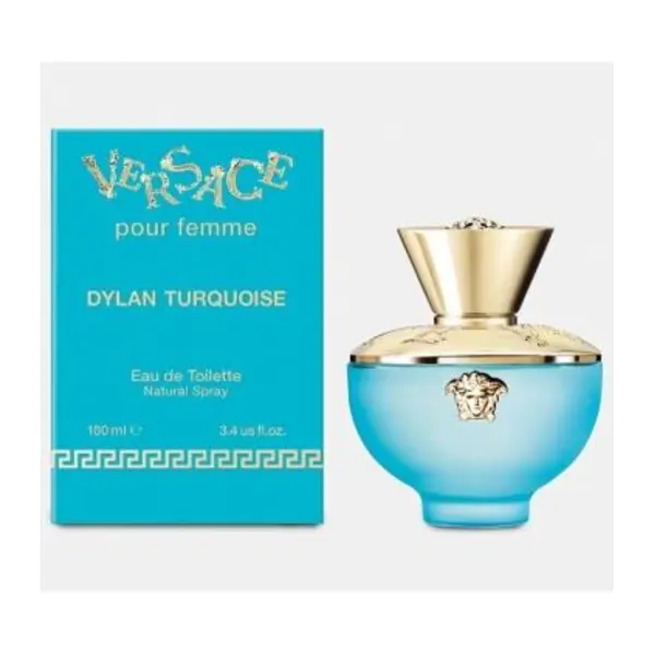 عطر ادکلن ورساچه پور فم دیلن تورکویز زنانه 100 میل| VERSACE POUR FEMME DYLAN TURQUOISE EDT