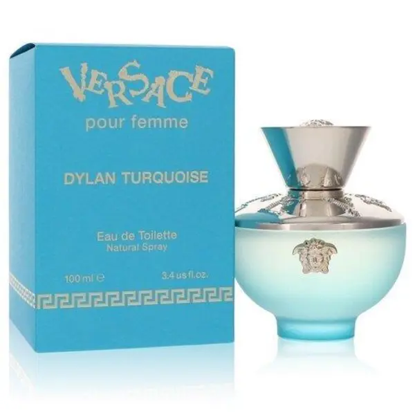 عطر ادکلن ورساچه پور فم دیلن تورکویز زنانه 100 میل| VERSACE POUR FEMME DYLAN TURQUOISE EDT