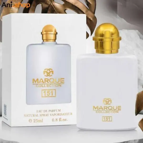 عطر ادکلن زنانه ادوپارفوم تروساردی دونا فراگرنس ورد مارکویی کد 151 Marque Collection Trussardi Donna حجم 25 میل