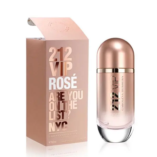 ادو پرفیوم زنانه کارولینا هررا 212 VIP Rose حجم 80ml