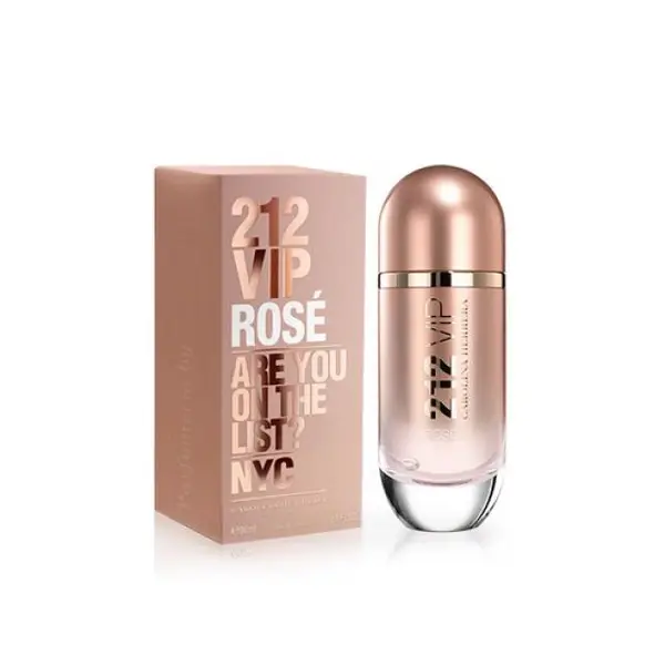 ادو پرفیوم زنانه کارولینا هررا 212 VIP Rose حجم 80ml