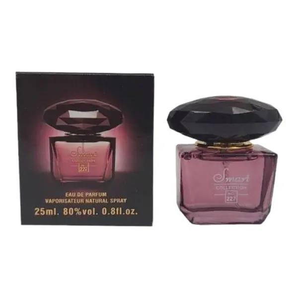 عطر زنانه ورساچه کریستال نویر اسمارت کالکشن کد 227 Versace Crystal Noir حجم 25میل