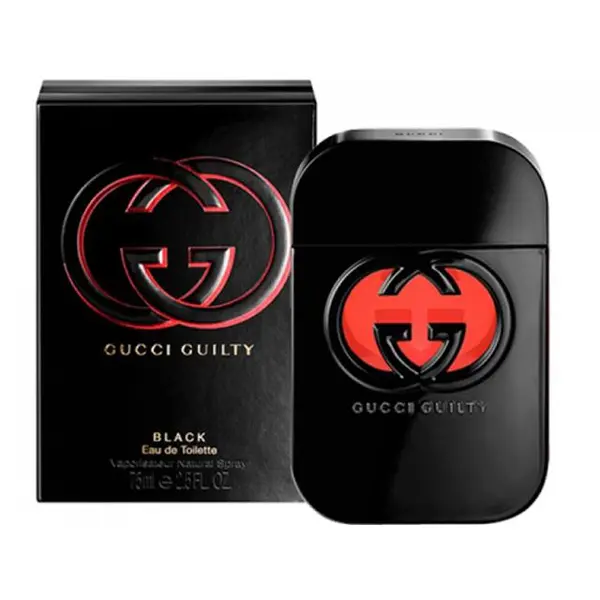 عطر زنانه ادوتویلت 75 میل گوچی گیلتی بلک Gucci Guilty Black Pour Femme