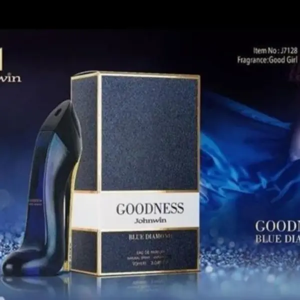 ادکلن زنانه 90 میل گودنس Goodness برند جان وین Johnwin