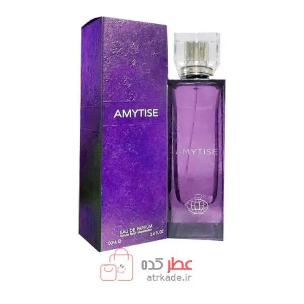 ادکلن زنانه فراگرنس ورد مدل آمیتیس AMYTISE حجم 100 میل