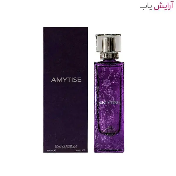 ادکلن زنانه فراگرنس ورد مدل آمیتیس AMYTISE حجم 100 میل