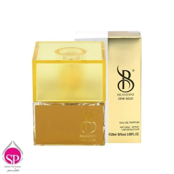 عطر زنانه برندینی Brandini مدل زن گلد Zene gold حجم 25 میل