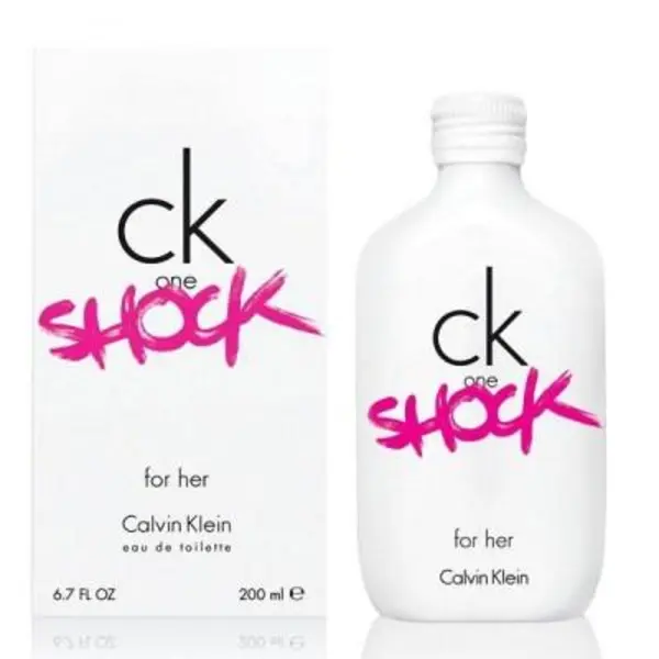 ادو تویلت زنانه کلوین کلاین مدل CK One Shock For Her حجم 200 میلی لیتر - 3