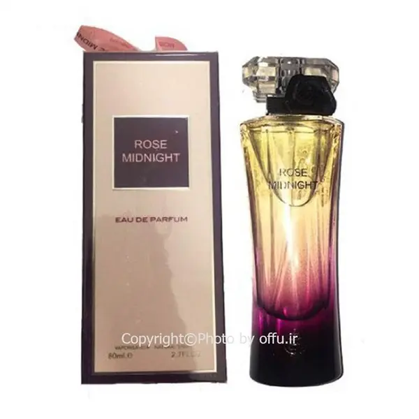 عطر و ادکلن زنانه فراگرنس ورد میدنایت رز Fragrance World Midnight Rose For Women