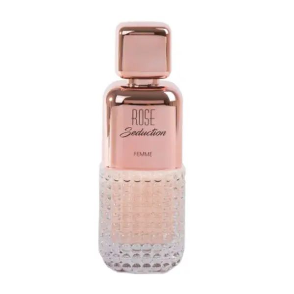 عطر و ادکلن زنانه فراگرنس ورد Fragrance World Rose Seduction EDP For Women