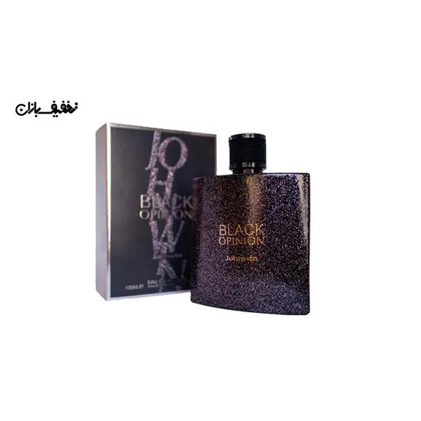 عطر زنانه جانوین Johnwin black opinion حجم 100 میل