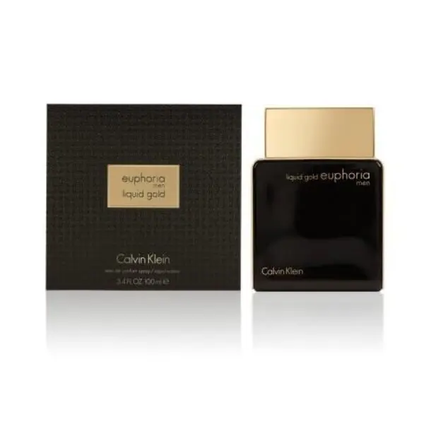 ادو پرفیوم زنانه کلوین کلاین مدل Liquid Gold Euphoria Men حجم 100 میلی لیتر