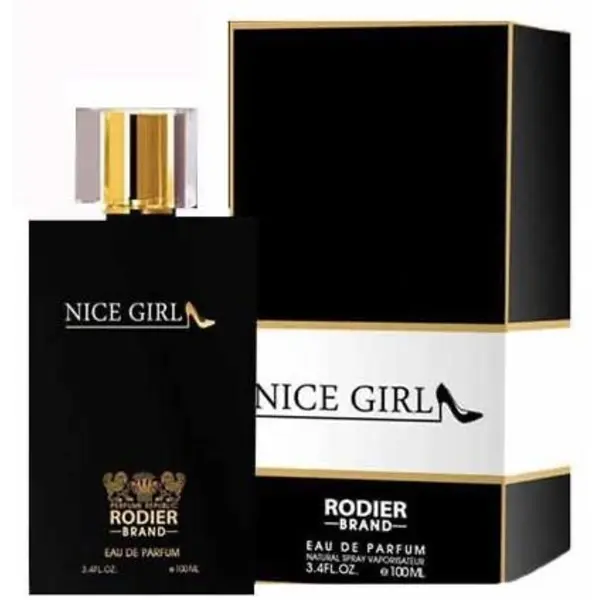 ادوپرفیوم نایس گیرل nice girl برند رودیر (زنانه) حجم ۱۰۰ میلی لیتر