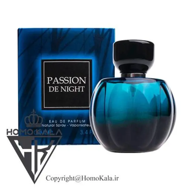 ادو پرفیوم زنانه فراگرنس ورد مدل Passion De Night حجم 100 میلی لیتر