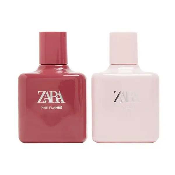 ست ادو تویلت زنانه زارا مدل PINK FLAMBÉ +TUBEROSE حجم 100 میلی لیتر