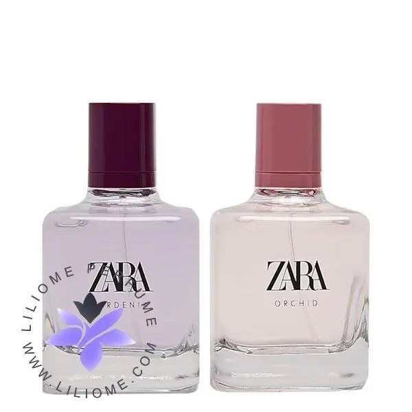ست عطر و ادکلن زنانه زارا گاردنیا و ارکید Zara Orchid & Gardenia For Women