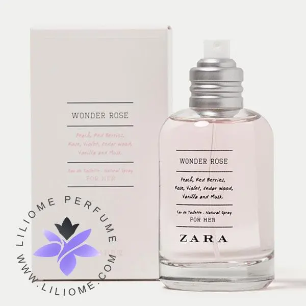 عطر و ادکلن زنانه زارا واندر رز Zara Wonder Rose EDT For Women